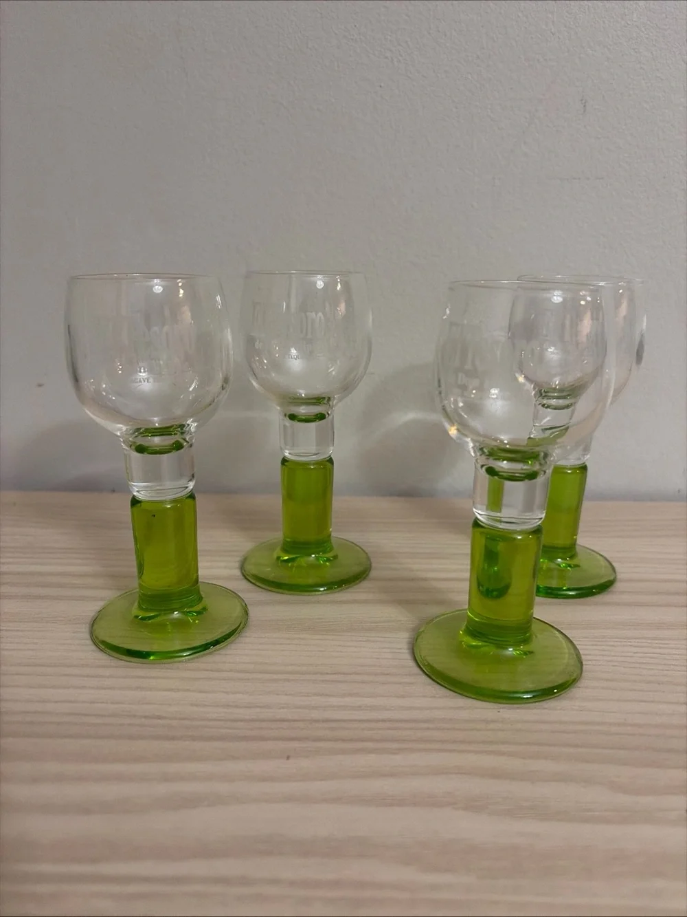 El Tesoro de don Felipe Set of 4 Tequila shot Glasses